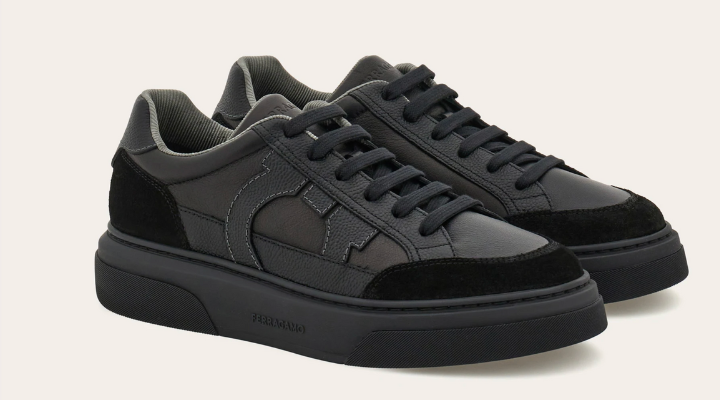 Sneakers bajas adorno Gancini