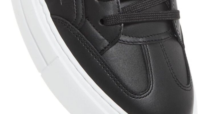 Salvatore Ferragamo Borg Zapatillas bajas para hombre Cuero Negro Gancio