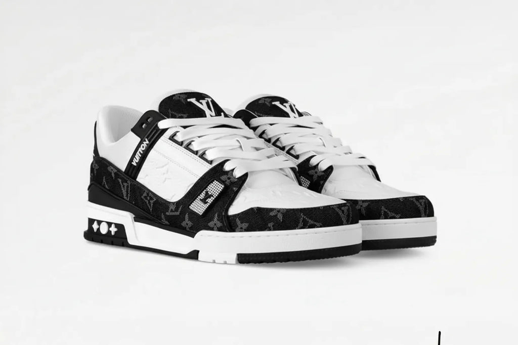 Louis Vuitton LV Trainer Blanco y Negro