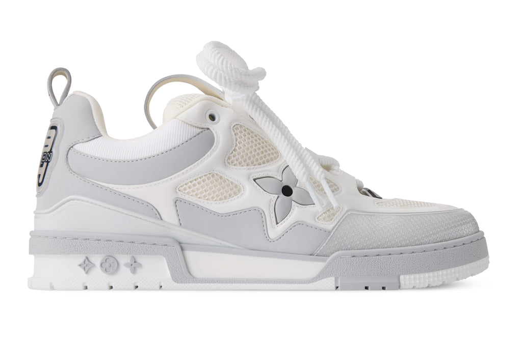 Louis Vuitton LV Skate Sneaker Blanco y Gris