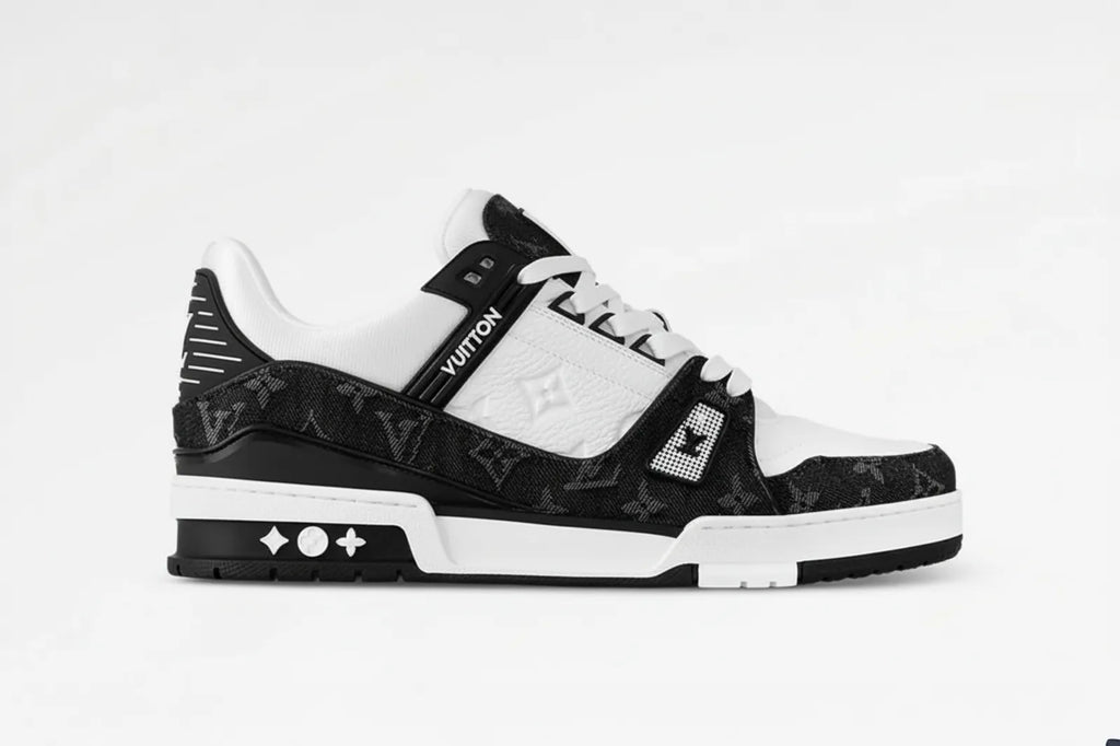 Louis Vuitton LV Trainer Blanco y Negro