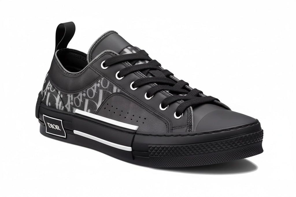 Dior B23 Low-Top Sneaker Negro - Dior Oblique Mesh