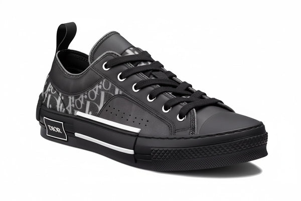 Dior B23 Low-Top Sneaker Negro - Dior Oblique Mesh