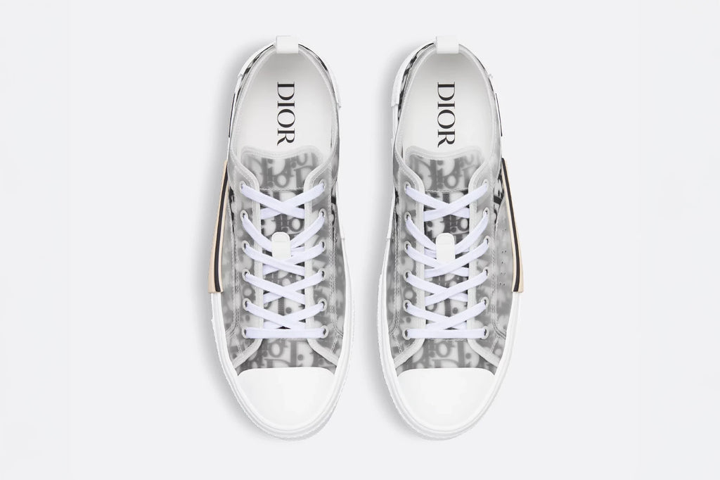 Dior B23 Low-Top Sneaker - Dior Oblique Blanco y Negro