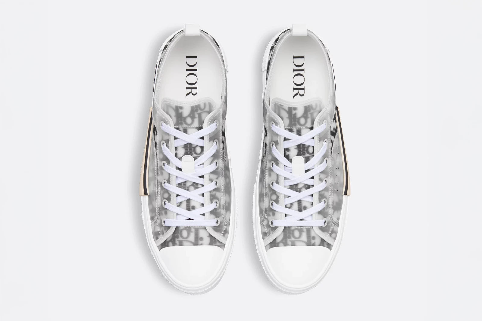 Dior B23 Low-Top Sneaker - Dior Oblique Blanco y Negro