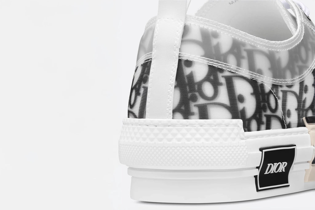 Dior B23 Low-Top Sneaker - Dior Oblique Blanco y Negro