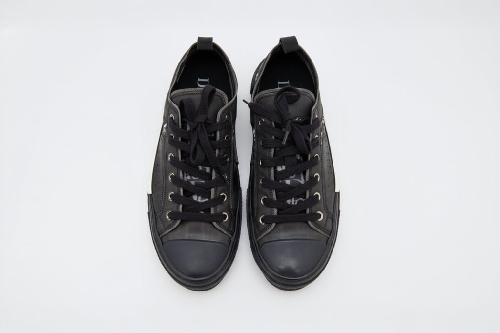 Dior B23 Low-Top Sneaker Negro - Dior Oblique Mesh