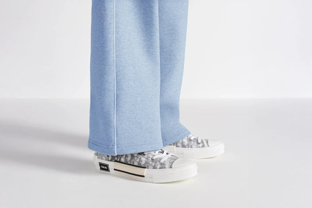 Dior B23 High-Top Sneaker - Dior Oblique Blanco y Negro