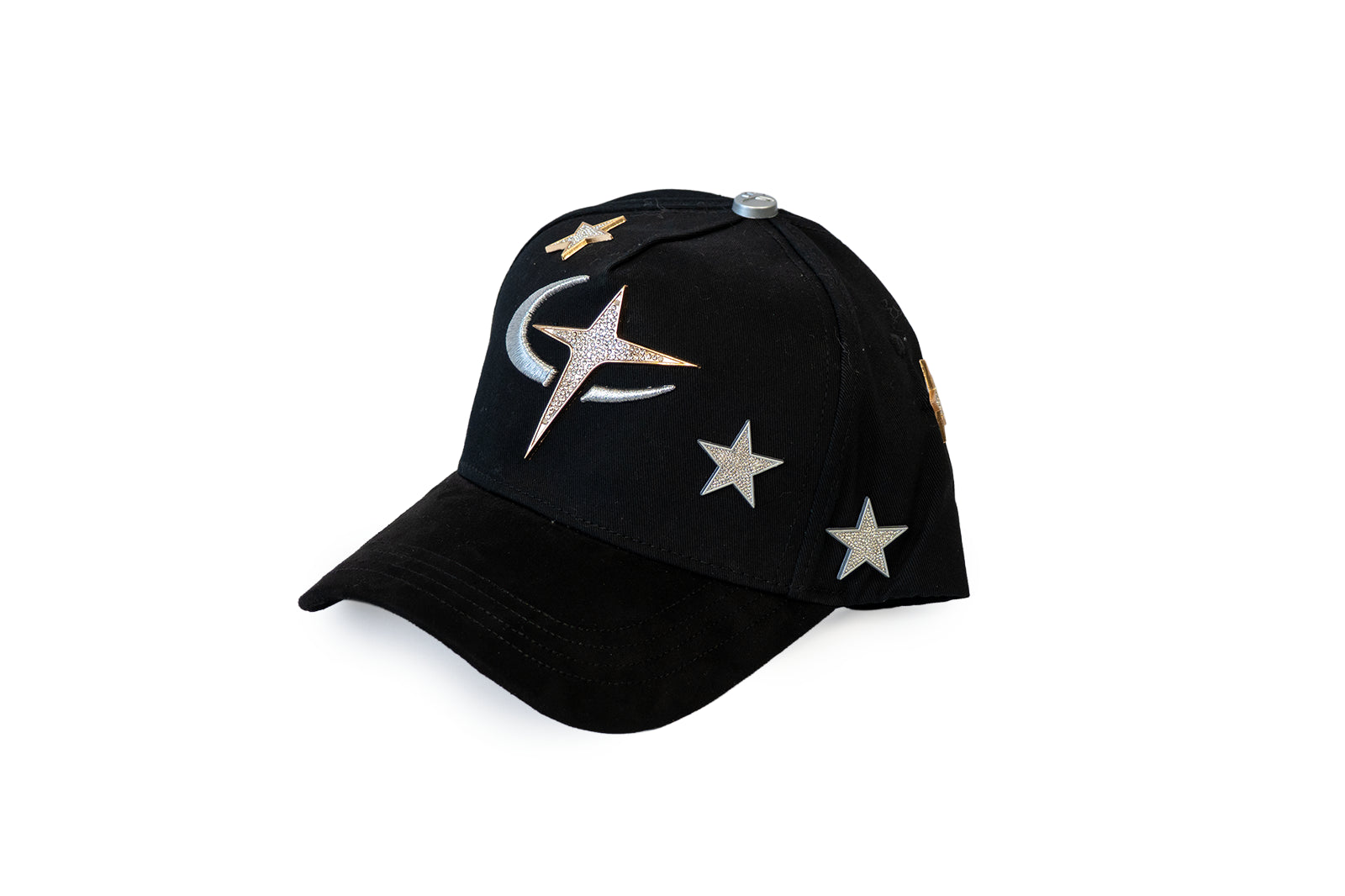 Gorra Barbas Hats x CT Galaxy "Stars" Negro Ajustable 1.1 Lisa