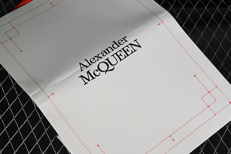 Alexander McQueen - Men's Oversized Sneaker en White/Paris Blue